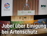 Prinz Albert von Monaco spricht bei der Artenschutzkonferenz in Nagoya