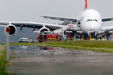 © Reuters/Vivek Prakash Airbus auf Rollfeld