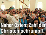 Christen-Messe in Bagdad