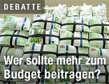 Bündel 100-Euro-Scheine