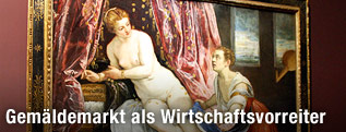 Gemälde "Danae" von Jacopo Tintoretto