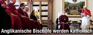 Bischöfe der Church of England und der Papst