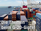 Container im Hafen