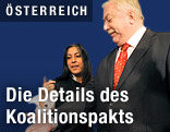 Wiens Gr&uuml;nen-Chefin Maria Vassilakou und B&uuml;rgermeister Michael H&auml;upl