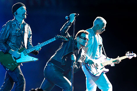 Die Rockband U2