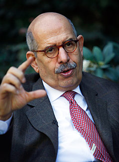 © AP/Nasser Nasser Ex-IAEA-Chef ElBaradei