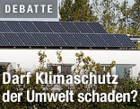 Solaranlage auf einem Haus