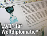 Screenshot der Webseite von WikiLeaks