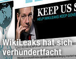 Webseite WikiLeaks