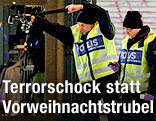 Polizei dokumentiert Anschlag