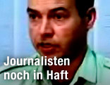 Fernsehbild eines im Iran festgehaltenen deutschen Journalisten