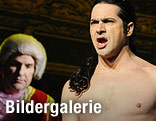 Ildebrando D'Arcangelo (Don Giovanni) und Alex Esposito (Leporello) während  Mozarts "Don Giovanni".