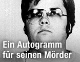 Polizeifoto von Mark David Chapman