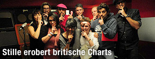 Cage Against The Machine bei der Aufnahme von John Cages "4'33"