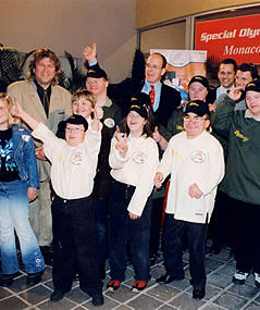 Prinz Albert II. mit dem No Problem Orchestra