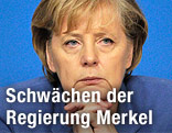 Die Deutsche Bundeskanzlerin Angela Merkel
