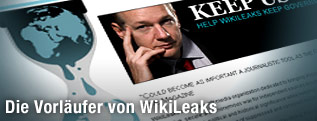 Screenshot WikiLeaks
