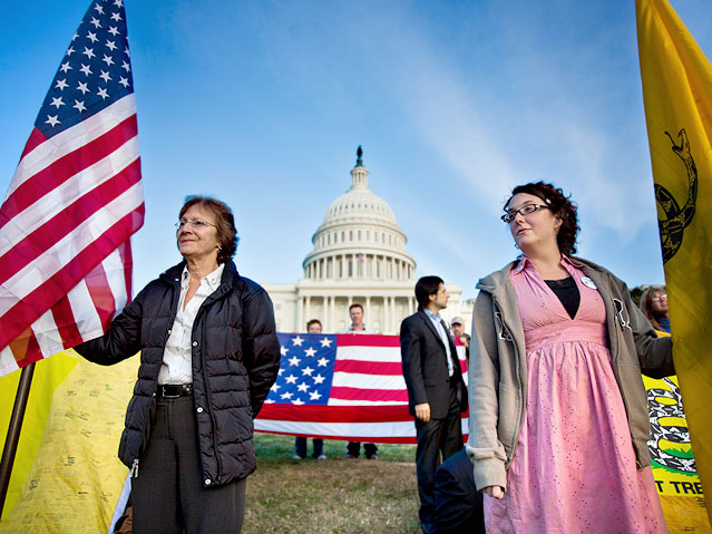 © APA/EPA/Jim Lo Scalzo Tea-Party Demonstration in Washington