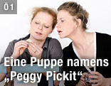 Caroline Peters und Christiane von Poelnitz