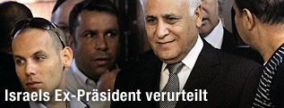 Israels Ex-Präsident Moshe Katsav