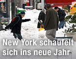 Schneechaos in New York