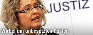 Justizministerin Bandion-Ortner
