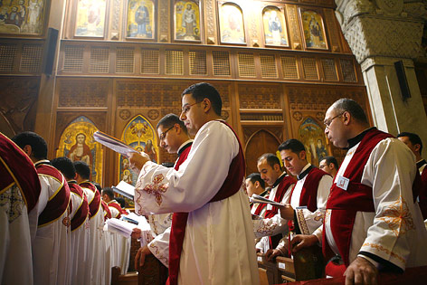 © APA/EPA/Khaled El-Fiqi Koptische weihnachtsmesse