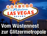 Leuchtschild in Las Vegas