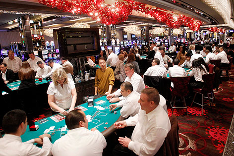 © AP/Isaac Brekken Glücksspieler im Casino