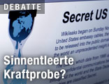 Internetseite von Wikileaks