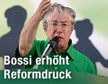 Chef von Italiens Regierungspartei Lega Nord Umberto Bossi
