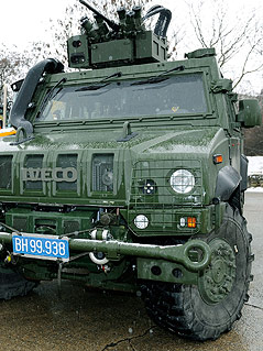 Das Mehrzweckfahrzeug GMF Iveco LMV