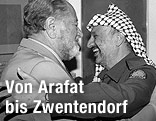 Bruno Kreisky während einer Ehrendoktorat-Verleihung der Universität Wien
