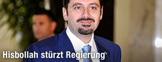 Der libanesische Premier Saad Hariri