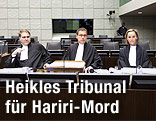 Ankl&auml;ger im Hariri-Tribunal in Den Haag