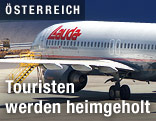 Flugzeug der Lauda Air