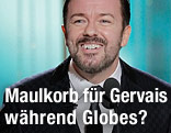 Der Moderator der Golden Globes 2011 Ricky Gervais