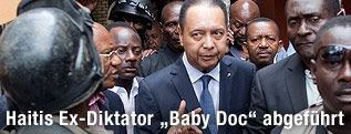 Verhaftung des haitianischen Ex-Diktators Jean-Claude „Baby Doc“ Duvalier