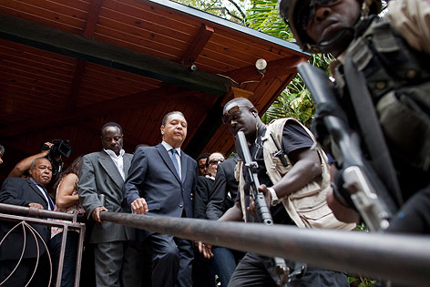 © AP/Ramon Espinosa Verhaftung des haitianischen Ex-Diktators Jean-Claude „Baby Doc“ Duvalier