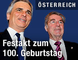 Bundeskanzler Werner Faymann und Bundespräsident Heinz Fischer