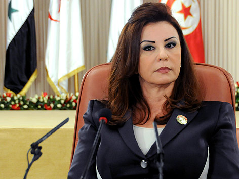 © AP/Hassene Dridi Ehefrau des gestürzten tunesichen Präsidenten Leila Ben Ali