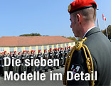 Soldaten beim Exerzieren