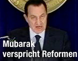 Ägyptischer Präsident Hosni Mubarak