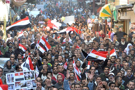 © APA/EPA/Ahmed Youssef Demonstration in Kairo