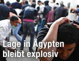 Demonstranten in Kairo