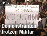 Demonstranten in Kairo
