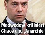 Russlands Pr&auml;sident Dimitri Medwedew