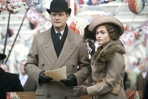 © AP/The Weinstein Company/Laurie Sparham Colin Firth und Helena Bonham Carter im Film The King's Speech