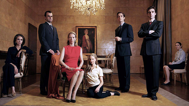 Familienporträt der Filmfamilei Recchi