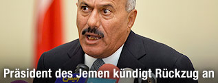 Jemenitischer Pr&auml;sident Ali Abdullah Saleh